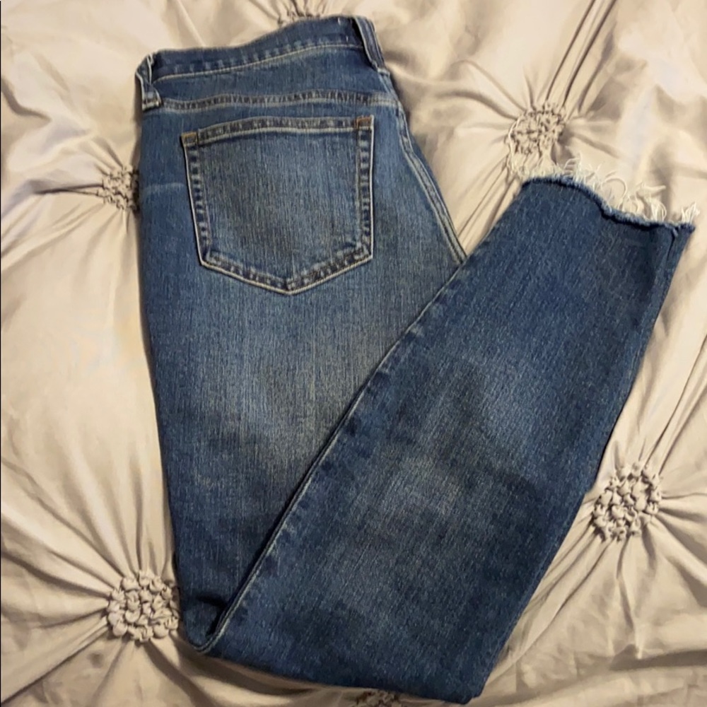 J. Crew 9” toothpick jeans
